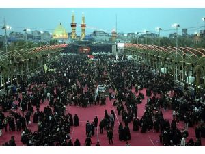 Irakta Şiiler törenler için tarihi kentlere akın ediyor