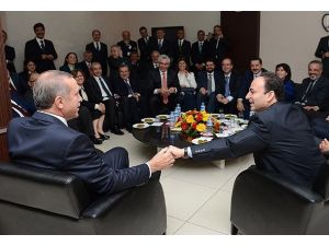 Başbakan Erdoğan ile Baydemir arasında esprili diyalog