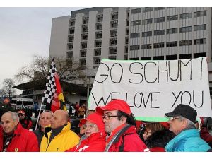 Schumacheri doğum gününde yalnız bırakmadılar