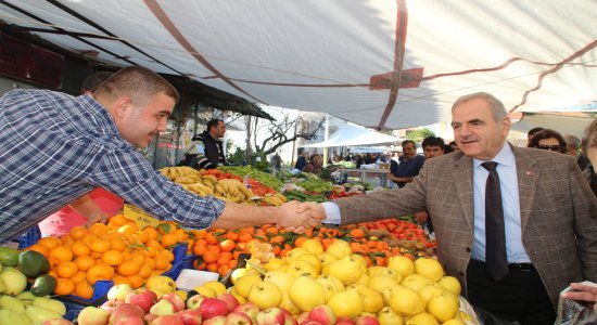 Prof.Dr.Harmandar “Pazar” yaptı