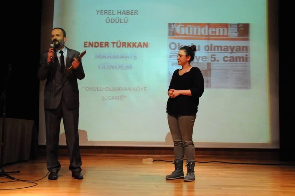 Gazetemizden Ender Türkkan Ödül Aldı