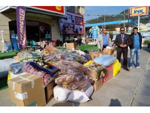 Bayır Bucak Türkmenlerine Marmaristen yardım