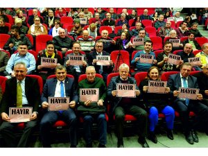 REFERANDUM DA ‘HAYIR’ DEMELİYİZ