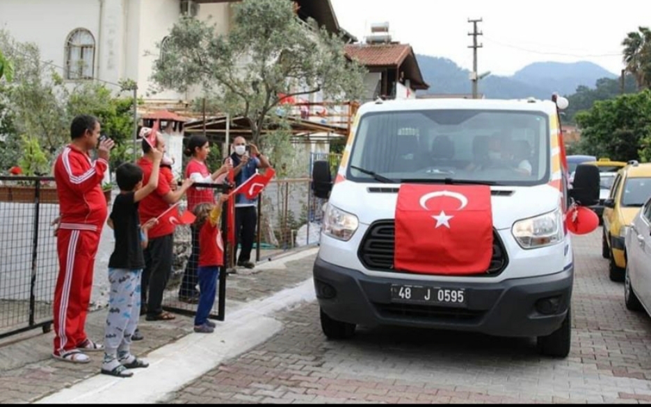 19 MAYIS COŞKUSU MARMARİS’İ SARACAK