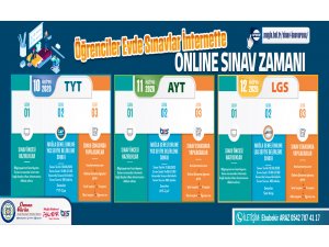 Muğla Büyükşehirden Online Sınav