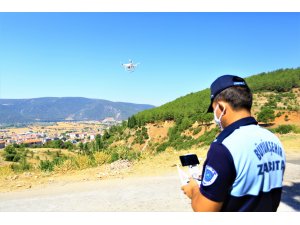 Drone Tespit Ediyor, Kaçak Hafriyatın Önüne Geçiliyor