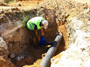 Muğla Büyükşehir’den Yatağan Devlet Hastanesine İçme Suyu Hattı