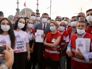 İMAMOĞLU: “MEYDANLARIN İNSANLA ANLAMI VAR”