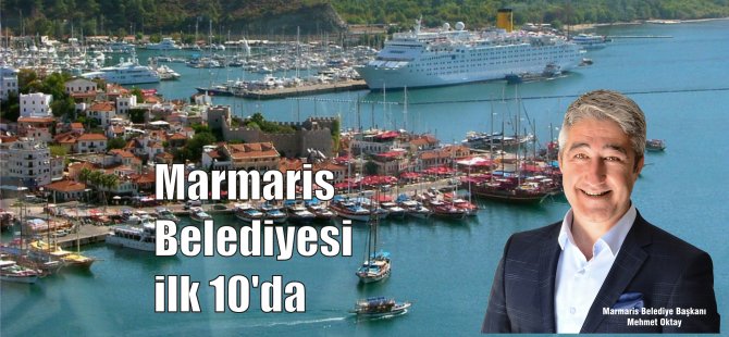 Marmaris Belediyesi ilk 10'da