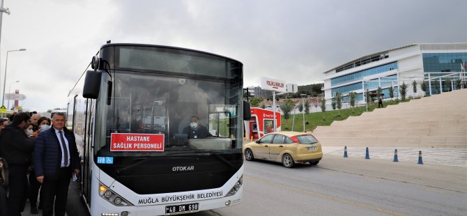 Sağlık Çalışanları Ücretsiz Taşınıyor