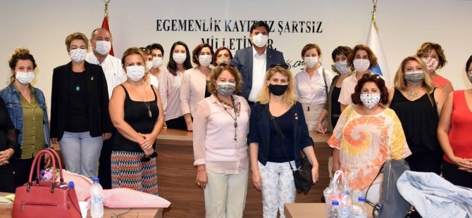 CHP Kadın Kolları’ndan Karaca’ya ziyaret