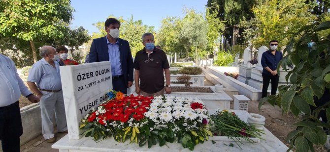 Özer Olgun mezarı başında anıldı