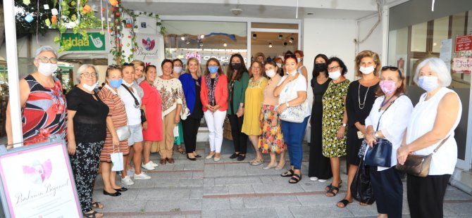 FATMA KÖSE BODRUM’DA KOOPERATİFLERİ ZİYARET ETTİ