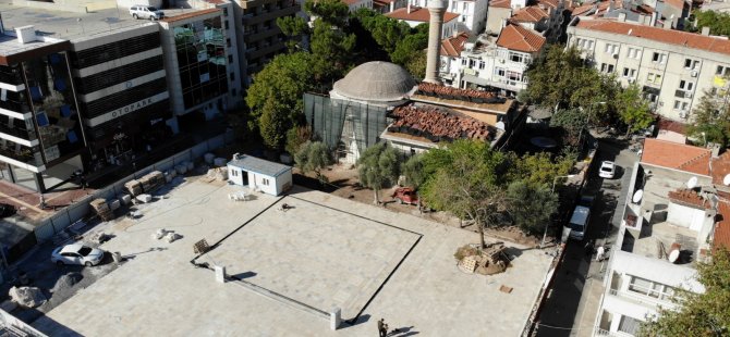 Restorasyonu Devam Eden Tarihi Kurşunlu Cami