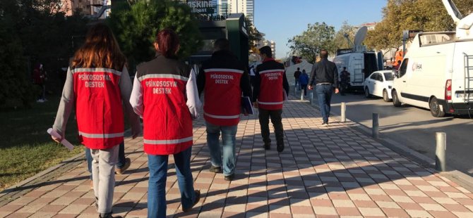 Muğla'dan İzmir Depremine Psikososyal Destek  Destek!