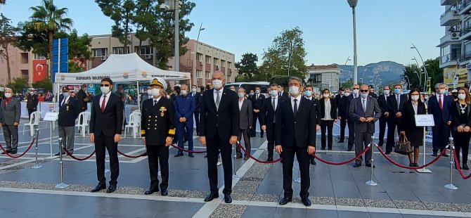 Marmaris’te, Atatürk özlemle anıldı