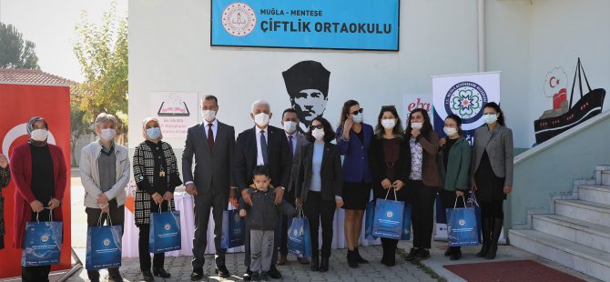 Muğla Büyükşehir’den Köy Okulları’na Kitap Desteği