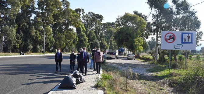 45 Ton Çöp Karayollarından Toplandı