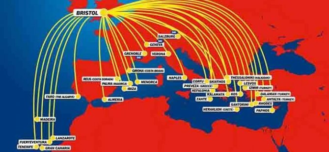 Jet2 Bristol 2021'de Türkiye'ye Uçacak