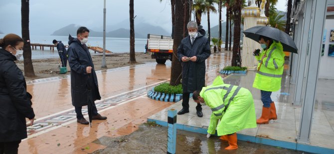 Marmaris Sağanağı Sorunsuz Atlattı