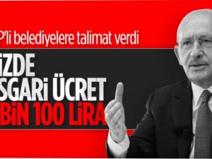 CHP'nin 2021 asgari ücreti: 3 bin 100 lira