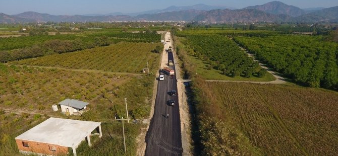 Muğla Büyükşehir 2020 Yılında 130 Km Yol Çalışması Yaptı