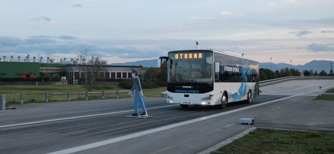 Türkiye’nin sürücüsüz otobüsü testleri başarıyla geçti 