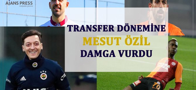 Transfer Dönemine Mesut Özil Damga Vurdu