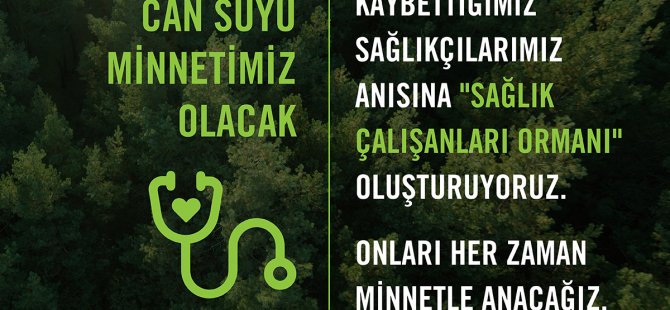 TEMA Vakfı’ndan anlamlı girişim: ‘Sağlık Çalışanları Ormanı’