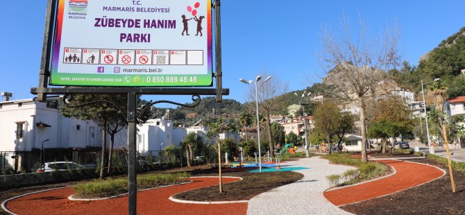 Zübeyde Hanım Parkı Yepyeni Oldu