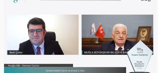 İnsani Gelişme Vakfı Ödüllerinde Muğla Büyükşehir Farkı