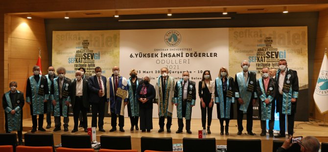 Prof. Dr. Cemil Taşcıoğlu’na, 6. Yüksek İnsani Değerler Ödülü 