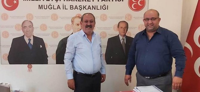 MHP Muğla İl Başkanı Korkmaz’dan MYK Teşekkürü