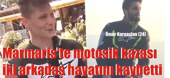 Marmaris'te Motosiklet Kazası