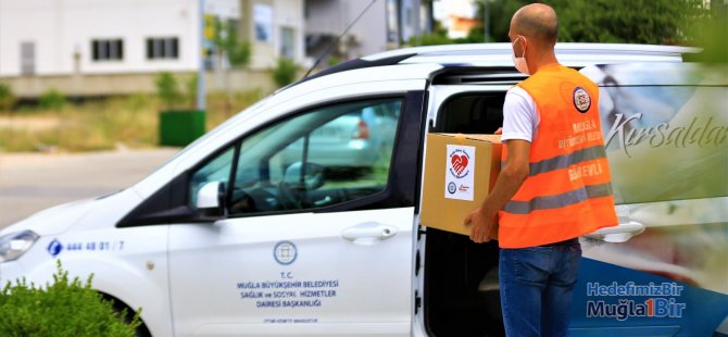 Muğla Büyükşehir’den İhtiyaç Sahiplerine Ramazan Kolisi