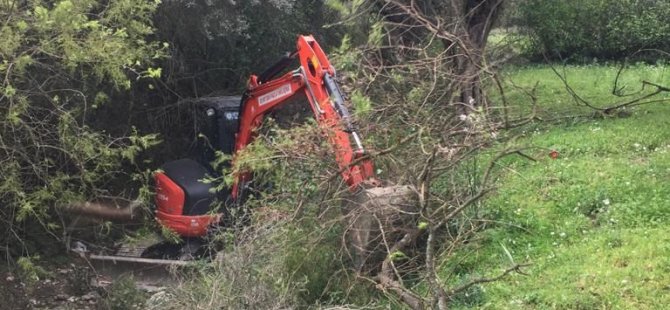 Milas Danışment Mahallesi’nde 8 Bin Metre Dere Temizliği Yapıldı