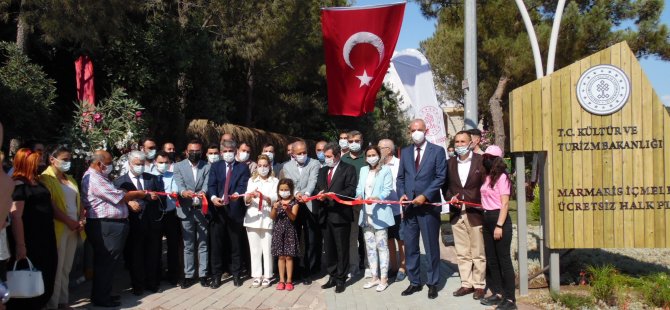 MARMARİS’TE BEŞ YILDIZLI ALKOLSÜZ HALK PLAJI AÇILDI