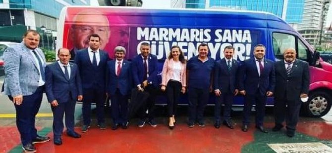 CHP Marmaris İlçe Yönetimi Ankara'da