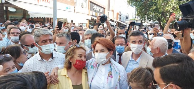 Akşener: Marmaris'e gelip ağalar Okluk Koyu'nda kalmak yerine şu caddeyi gezerek öğrenmeliler