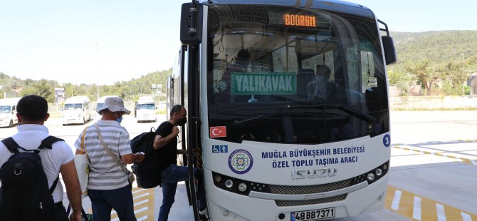 Yeni Otogardan Bodrum’a Her 5 Dakikada Servis