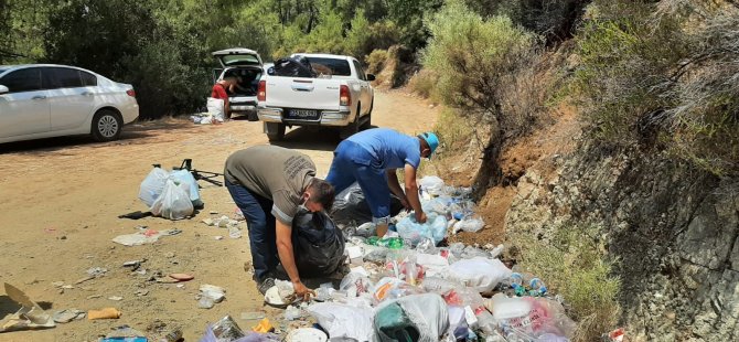 MARMARİS’TE BAYRAMDA 3000 TON ÇÖP TOPLANDI