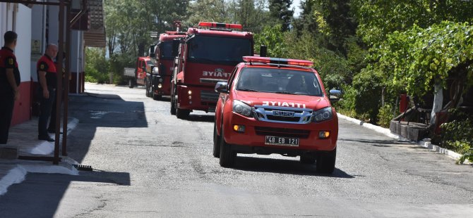 Muğla Büyükşehir’den Manavgat Yangınına Destek