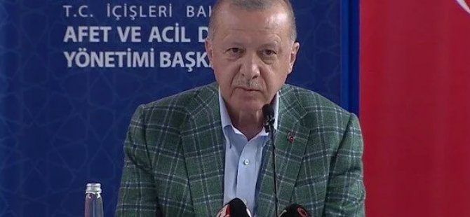 Cumhurbaşkanı Erdoğan açıklama yapıyor