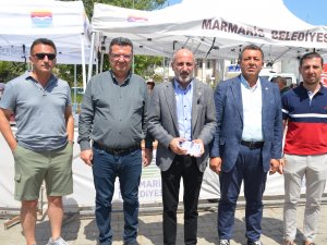 GÜLİZAR BİÇER KARACA VE ALİ ÖZTUNÇ MARMARİS’TE