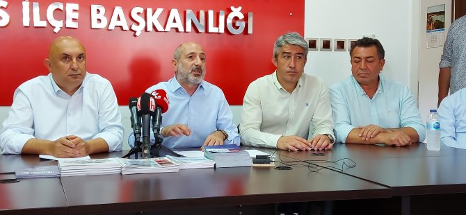 CHP'li Ali Öztunç “Saray’ın 4 günlük harcamasıyla 4 uçak tamir edilebilir ve uçabilirdi”