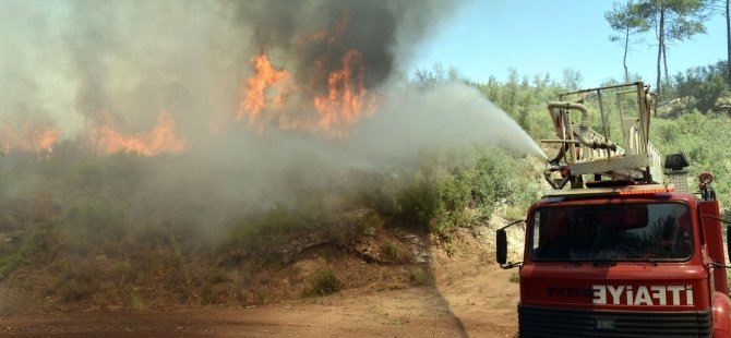 Muğla Büyükşehir Belediyesi 1257 Personeliyle İlk Günden Beri Yangınlarla Mücadele Ediyor