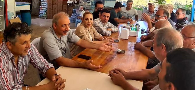 Ak Parti Heyeti Marmaris Osmaniye'de Vatandaşları Dinledi