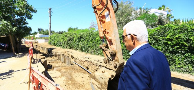 Bodrum’da 160 Kilometre Kanalizasyon Hattının 75 Kilometresi Tamamlandı