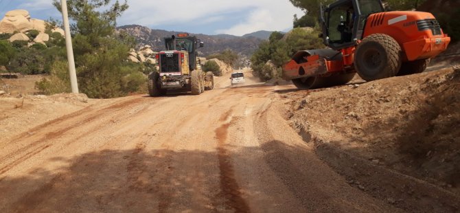 Muğla’nın Yollarında Asfalt Çalışmaları Sürüyor