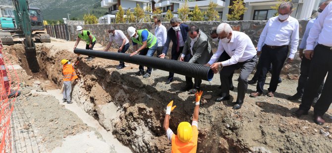 Bodrum ve Fethiye’de Kanalizasyon Çalışmaları Devam Ediyor